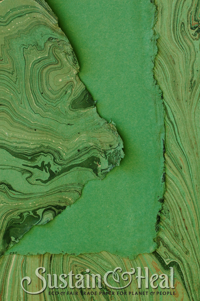 Kelly Green Marble Sheet #132
