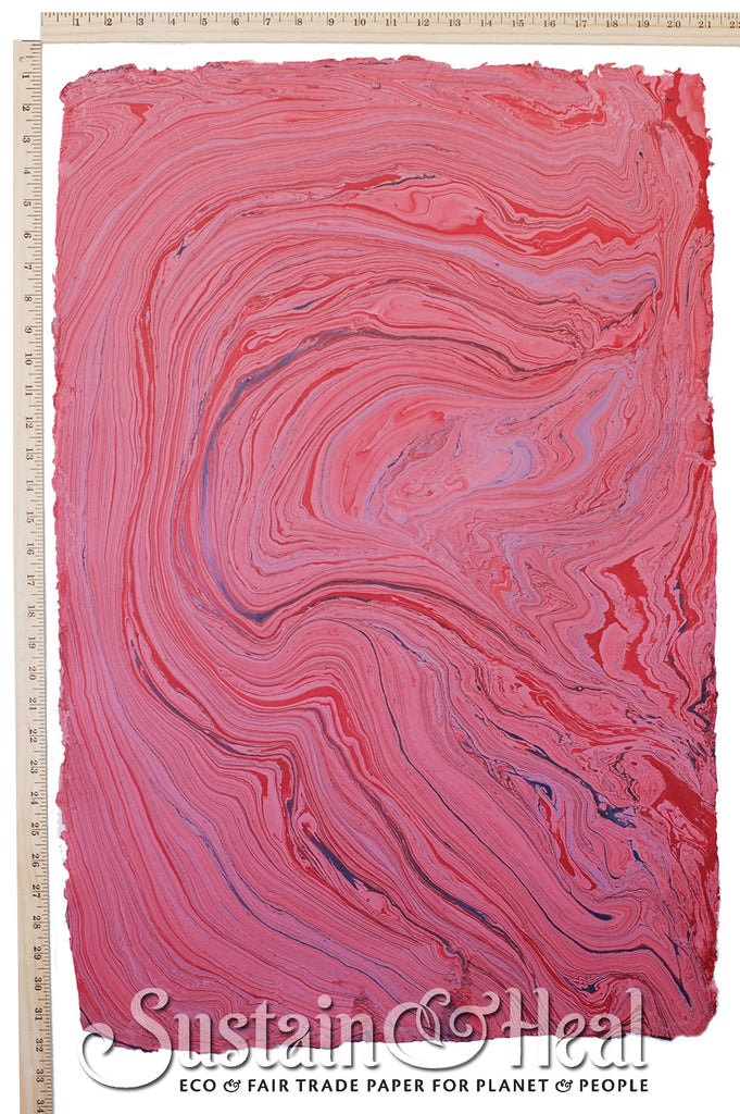 Hot Pink Marble Sheet #137