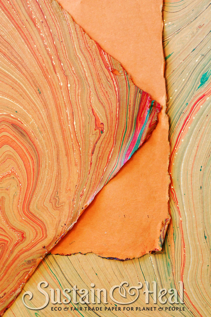 Light Orange Marble Sheet #140