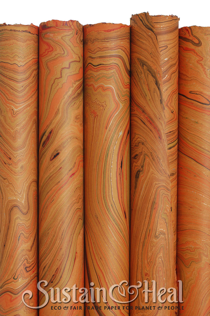 Light Orange Marble Sheet #140