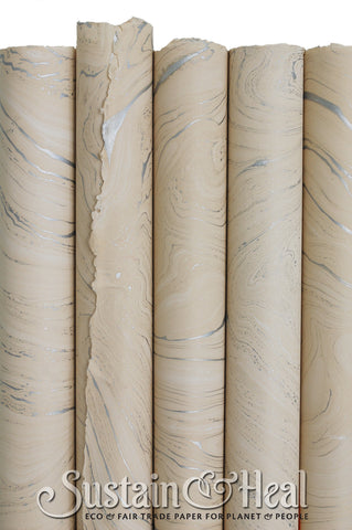 Ochre Marble Sheet #126