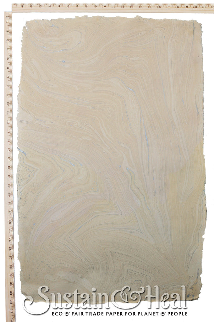 Silver and Cream Marble Sheet #148