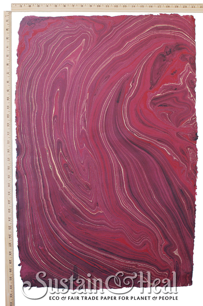 Burgundy Marble Sheet #151