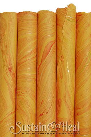 Ochre Marble Sheet #126