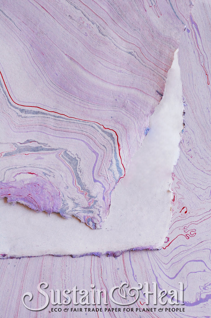 Lavender Marble Sheet #172