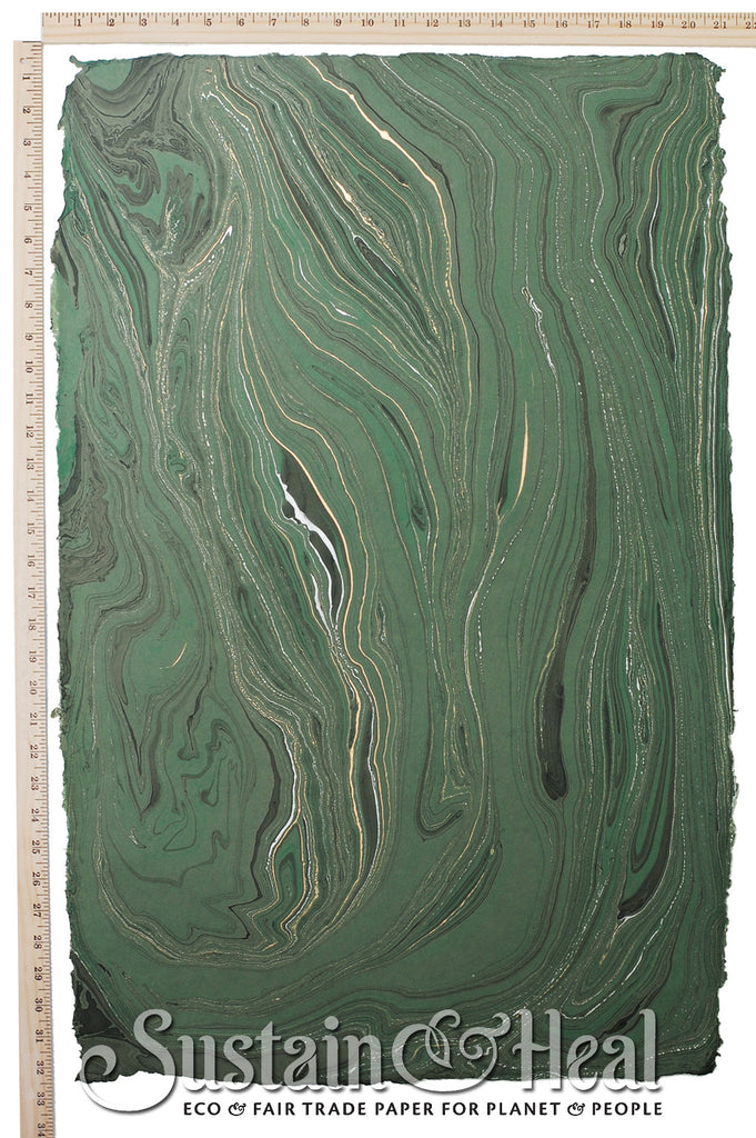 Dark Green Marble Sheet #175