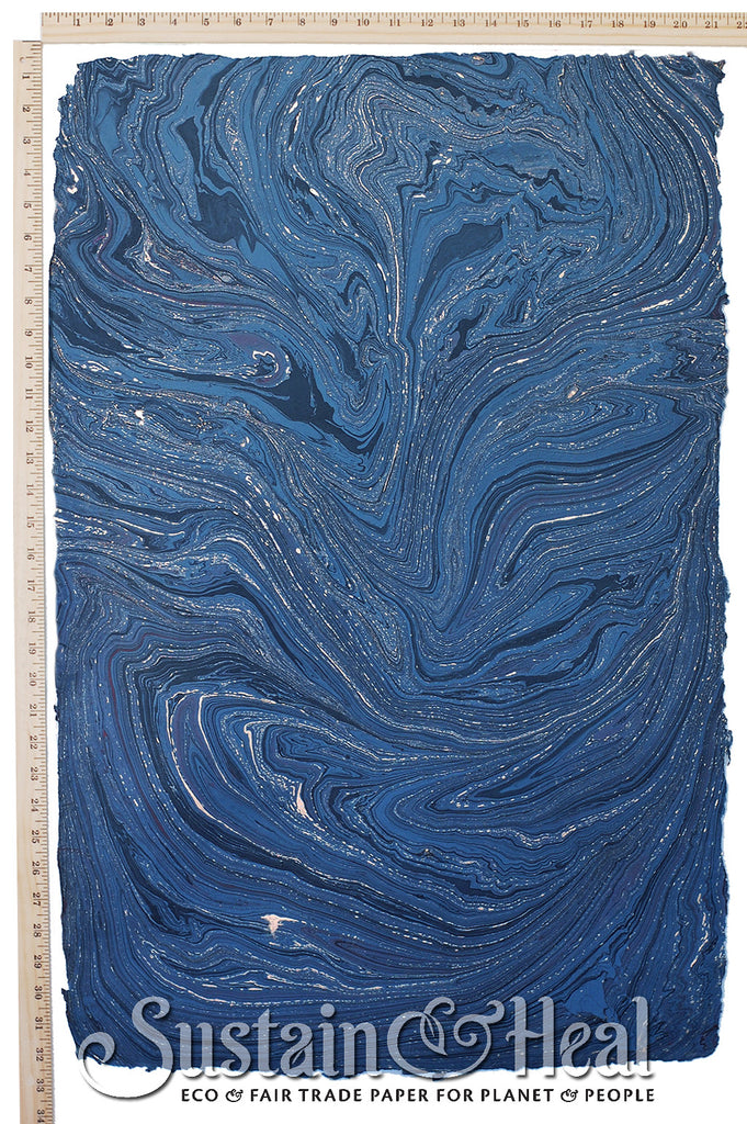 Dark Blue Marble Sheet #21