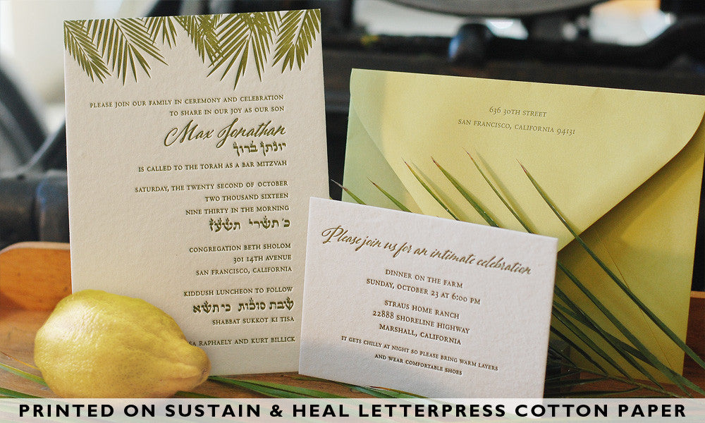 White Cotton Letterpress Sheet