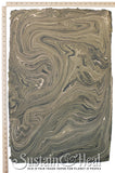 Olive Green Marble Sheet #130