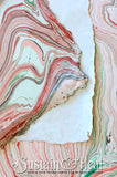 Pink and Green Marble Sheet #38