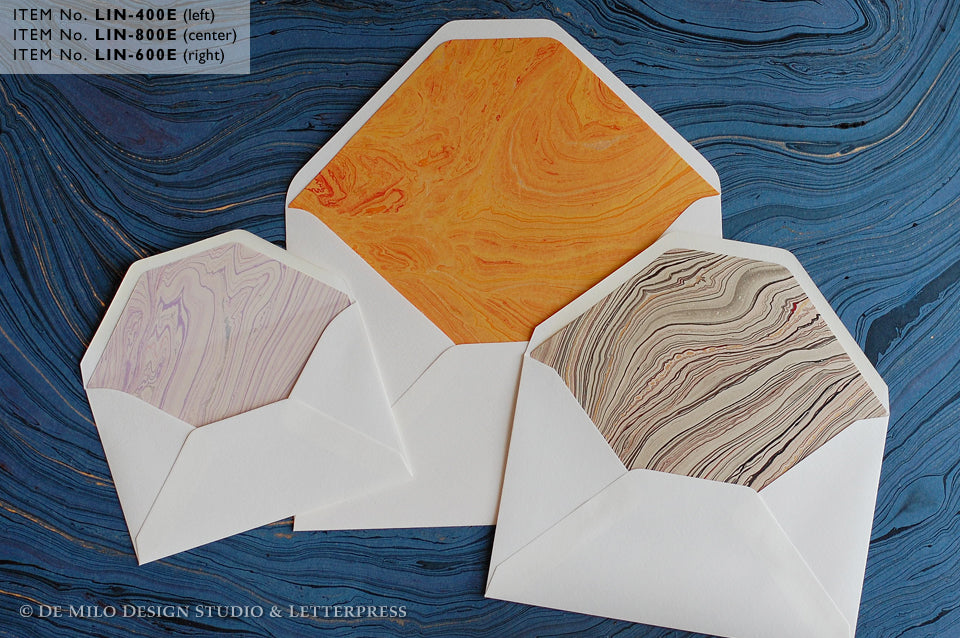 Marble envelope Liners, Arturo LIN-400E